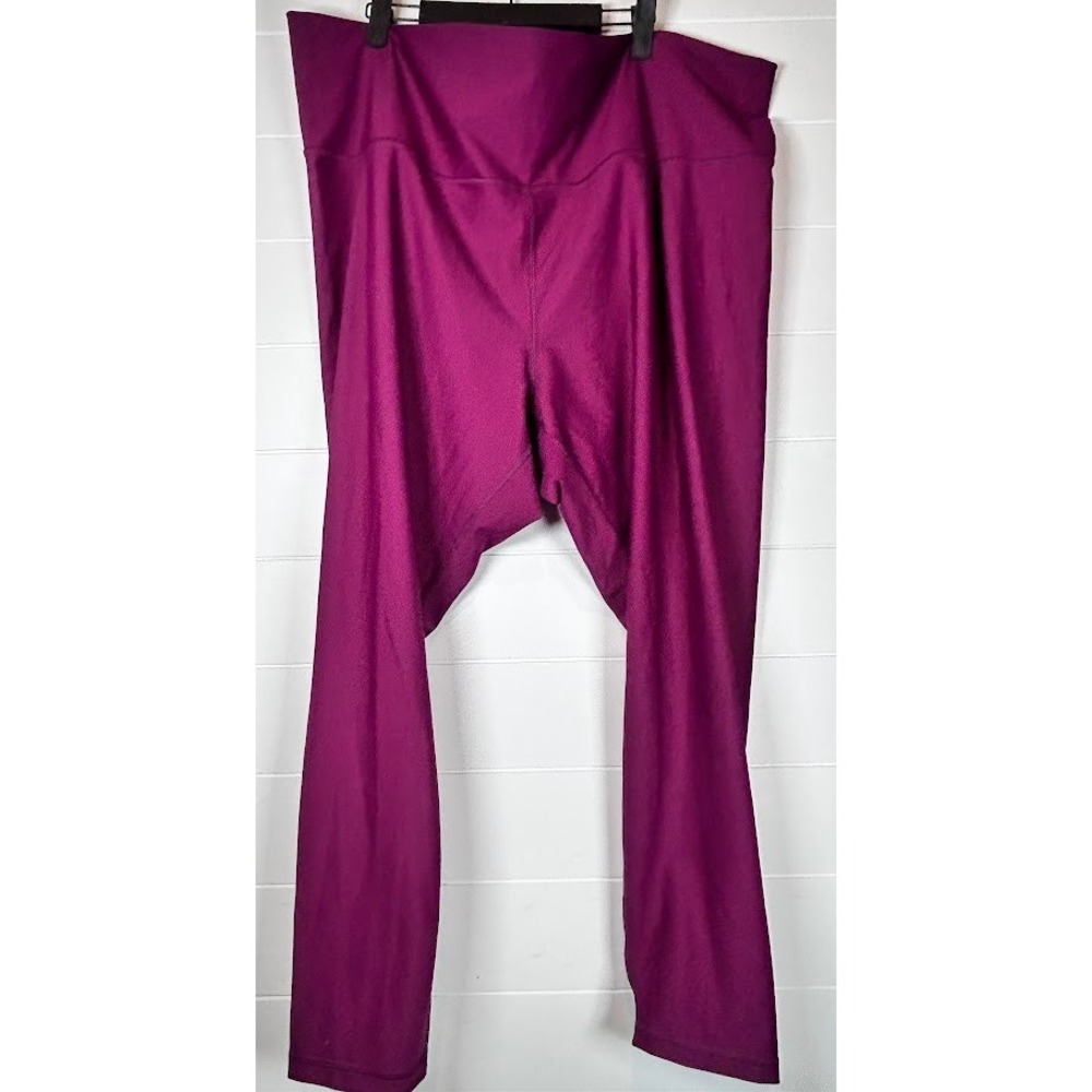 Old Navy Active Powersoft Extra High Rise Leggings 4X Purple Go-Dry Plus Size